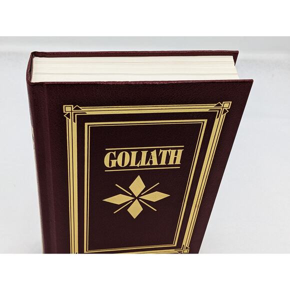 Goliath Life Of Robert Schuller By James Penner Leather Bound Collectors Edition - Picture 14 of 15